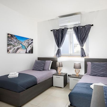 Modern & Spacious 2Br Apartment With Country Views - Close To Xemxija Bay San Pawl il-Baħar Eksteriør bilde