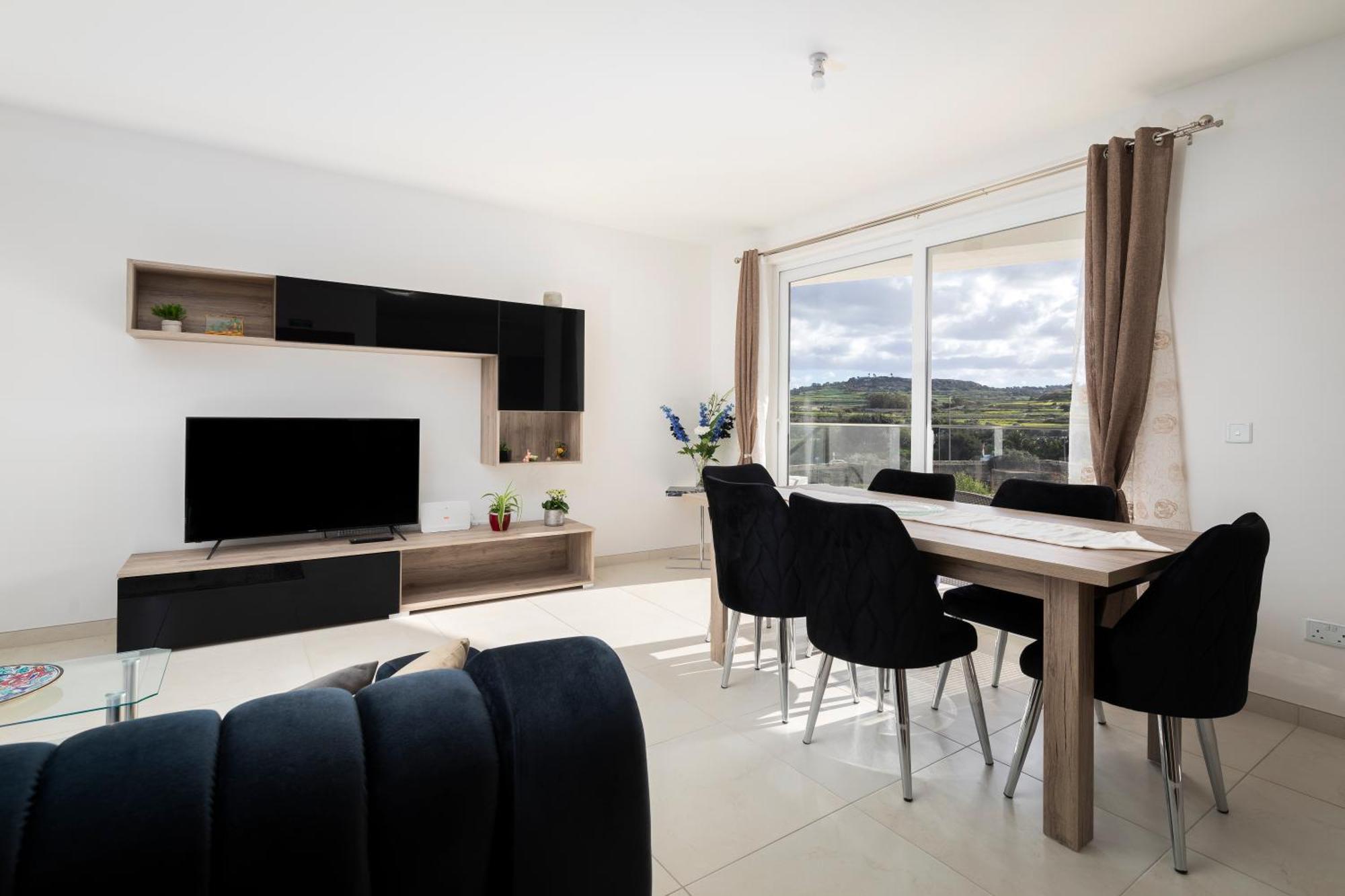 Modern & Spacious 2Br Apartment With Country Views - Close To Xemxija Bay San Pawl il-Baħar Eksteriør bilde