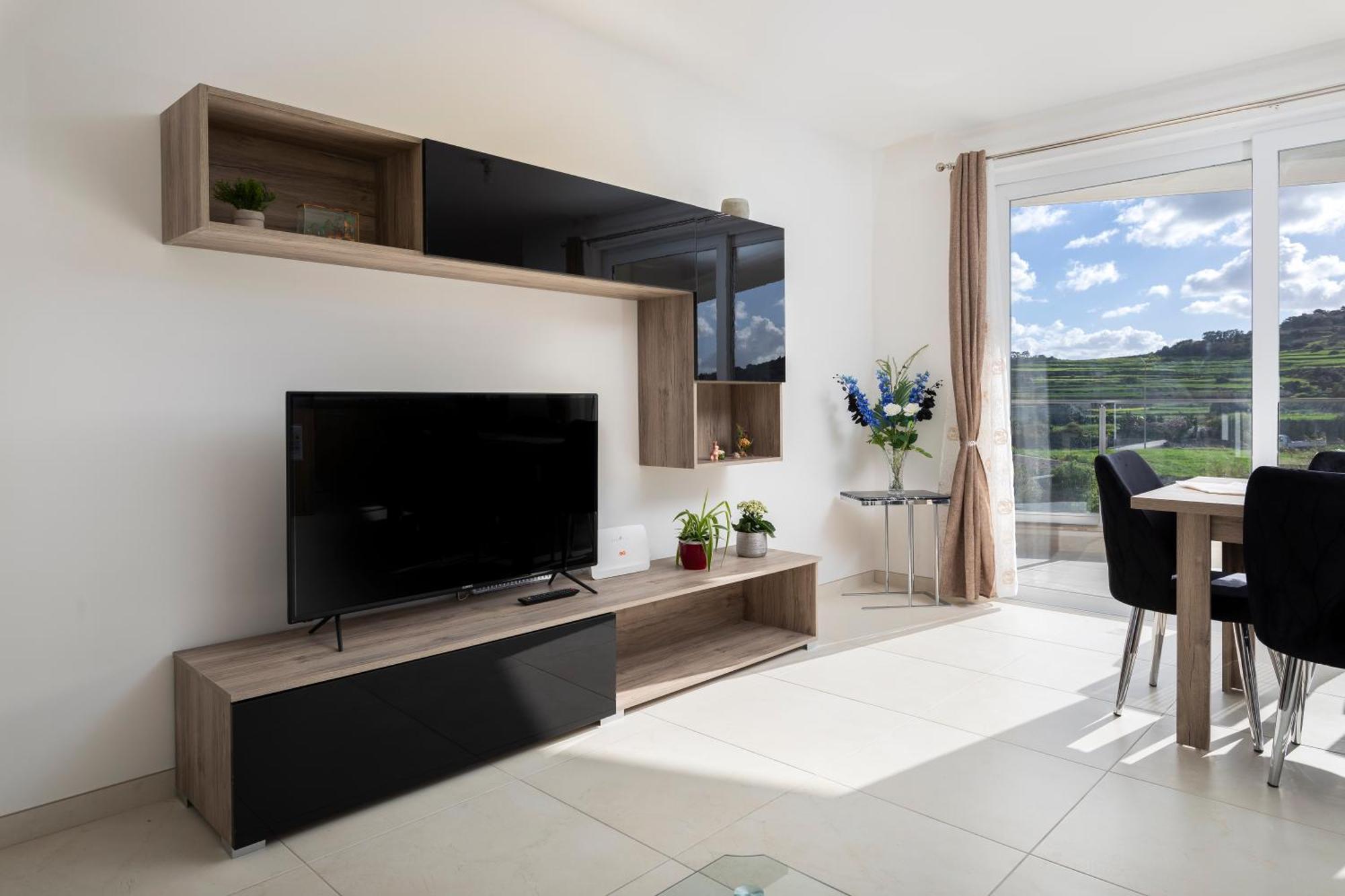 Modern & Spacious 2Br Apartment With Country Views - Close To Xemxija Bay San Pawl il-Baħar Eksteriør bilde