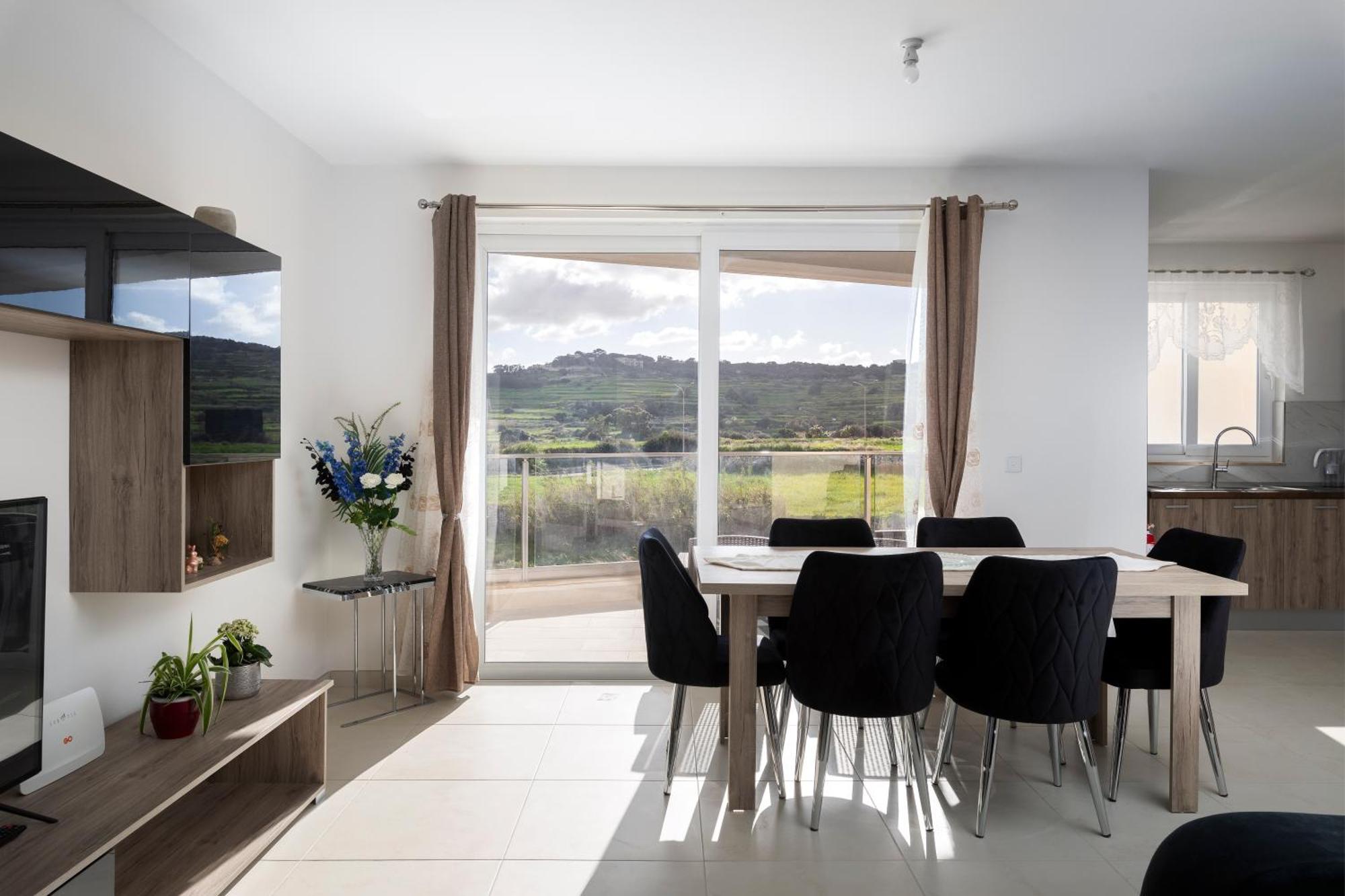 Modern & Spacious 2Br Apartment With Country Views - Close To Xemxija Bay San Pawl il-Baħar Eksteriør bilde